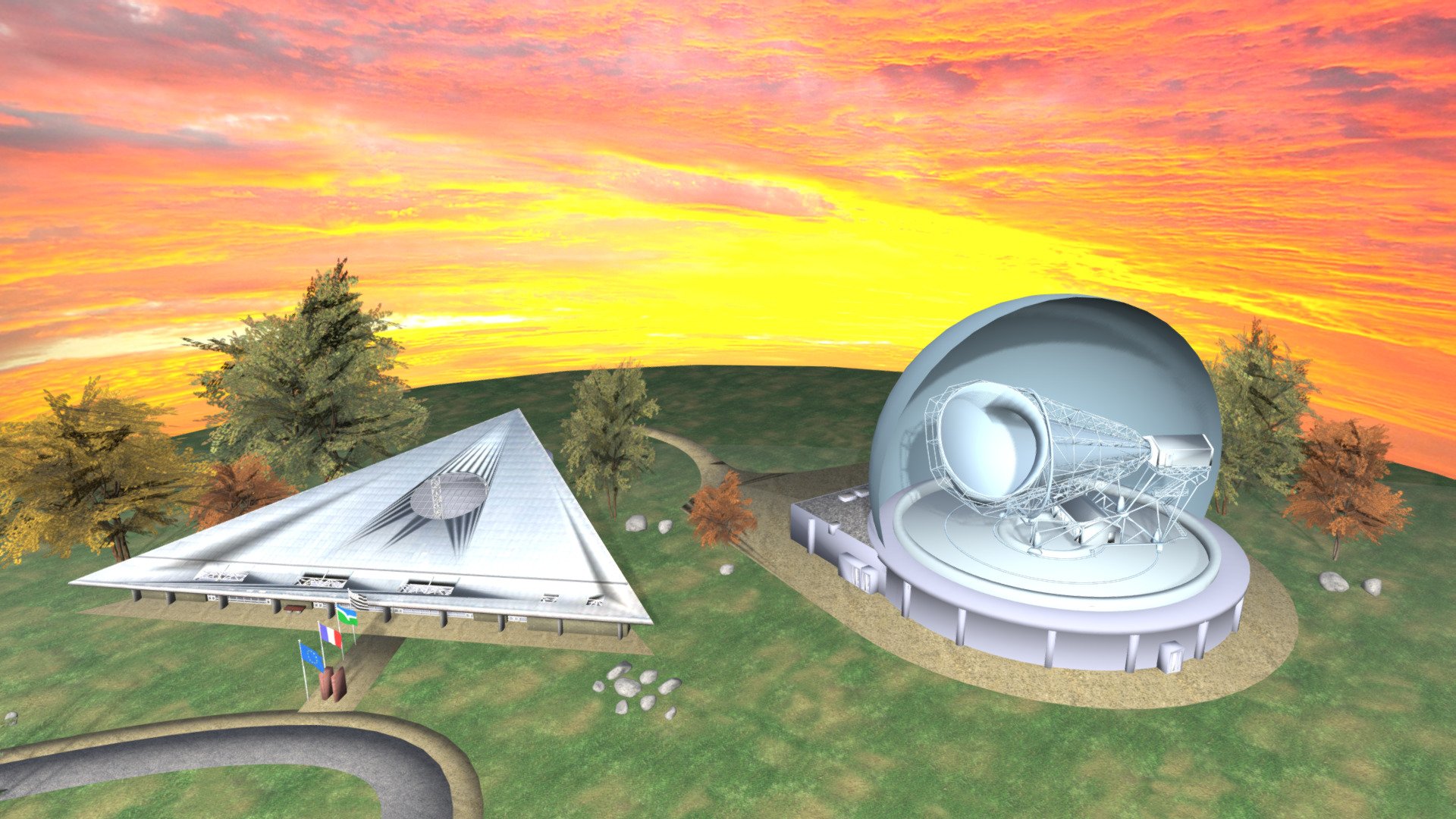 RADOME - 3D model by vriche [6aa9654] - Sketchfab