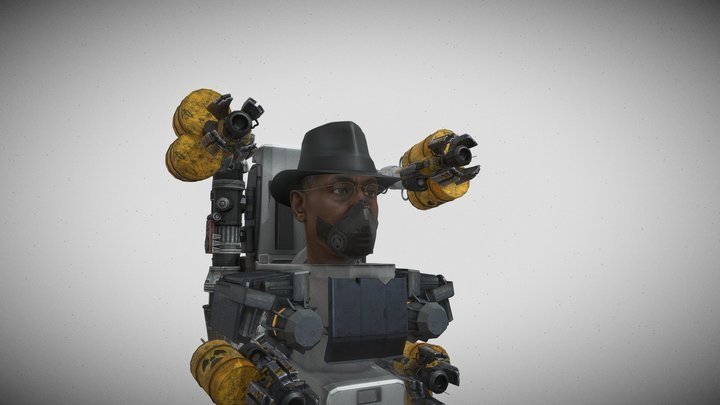 Quad-Laser Gus Mech