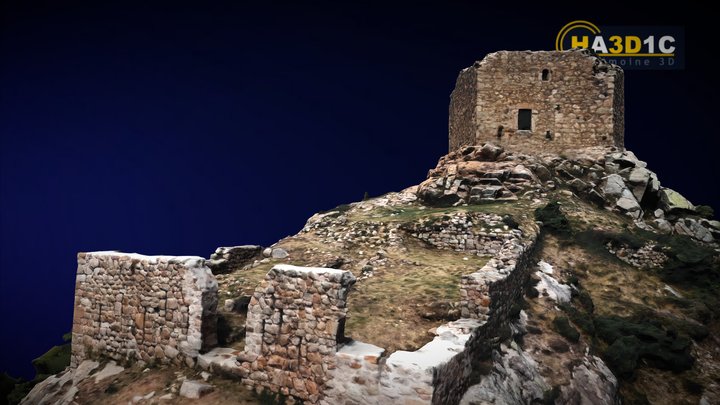 Torre Mitjana de Cabrenç 3D Model