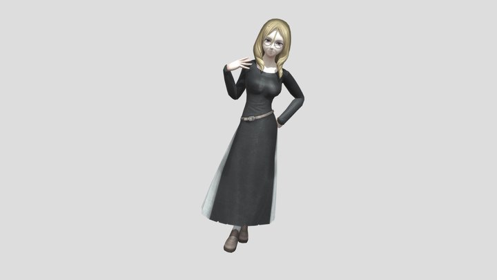 Pulgritte - Wizardry Variants Daphne 3D Model