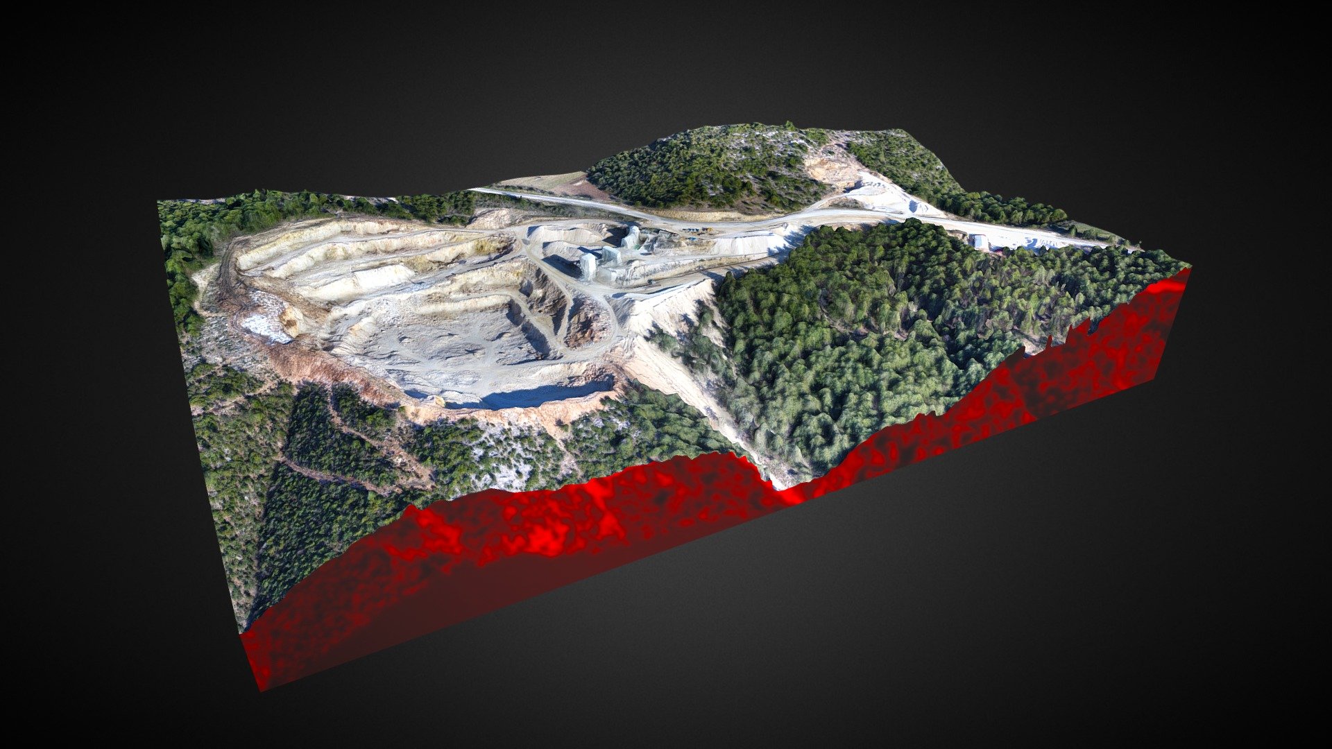 Kaletaş Quarry Model / Osmaniye-Kadirli