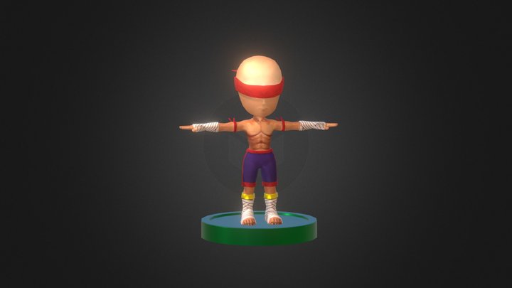 Leesin_Chibi 3D Model