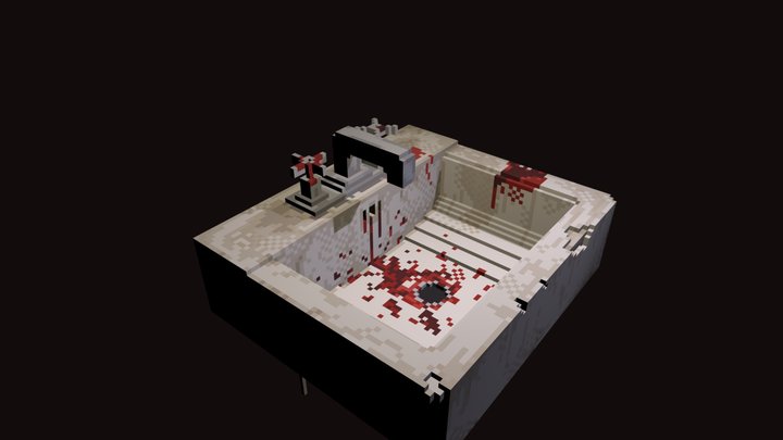 Bloody sink 3D Model