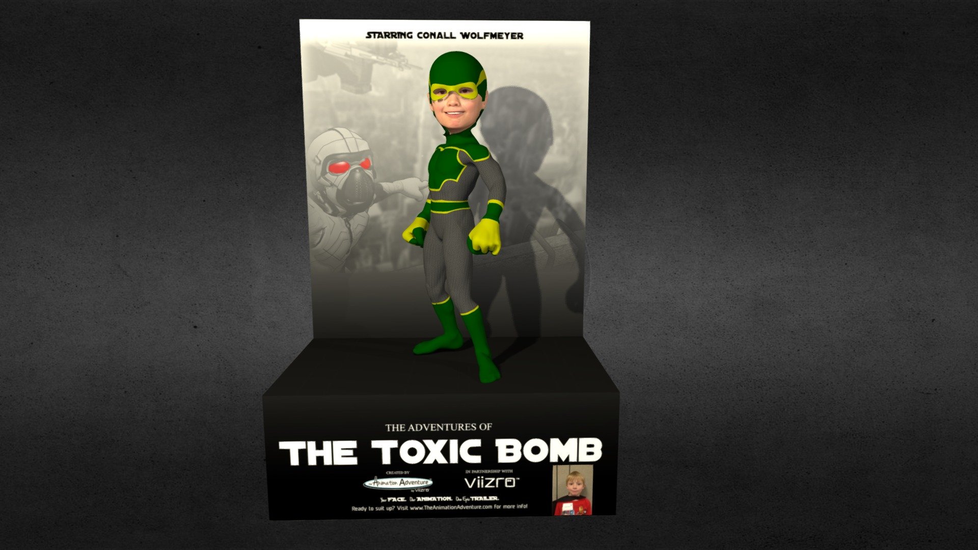 The Adventures of : The Toxic Bomb - 3D model by Viizro™ | Creators of ...
