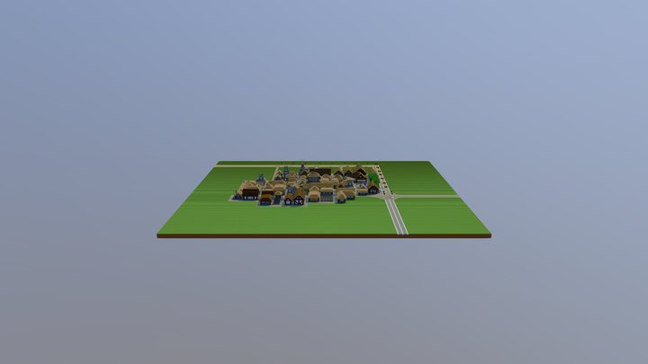 Town Part 2 3D Model