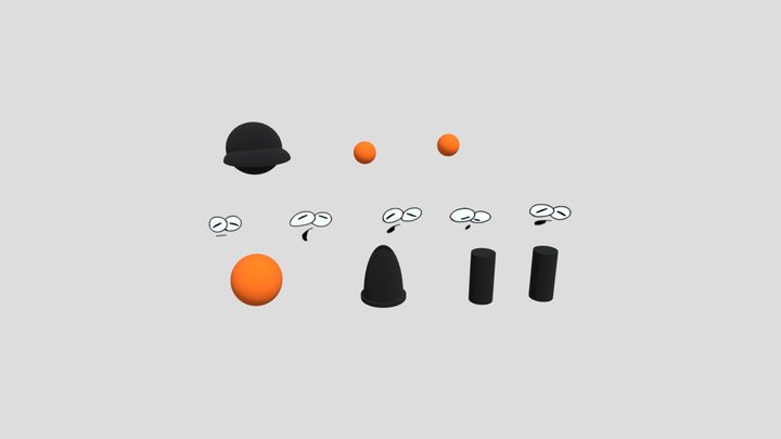 Samber (Seperate) 3D Model