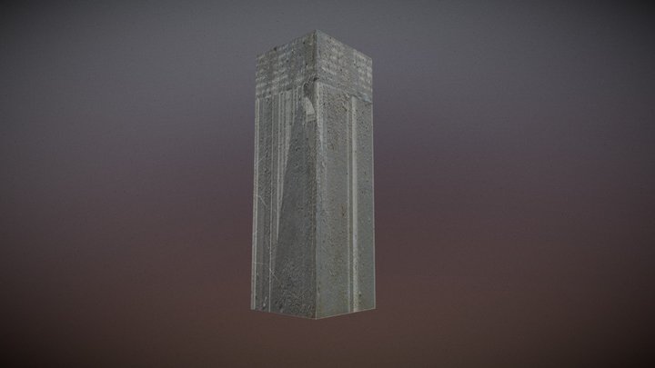 Wall Collapse 3D Model
