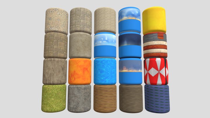Gorilla Tag Beach Map Texture Pack – Gratis 3D-model STL