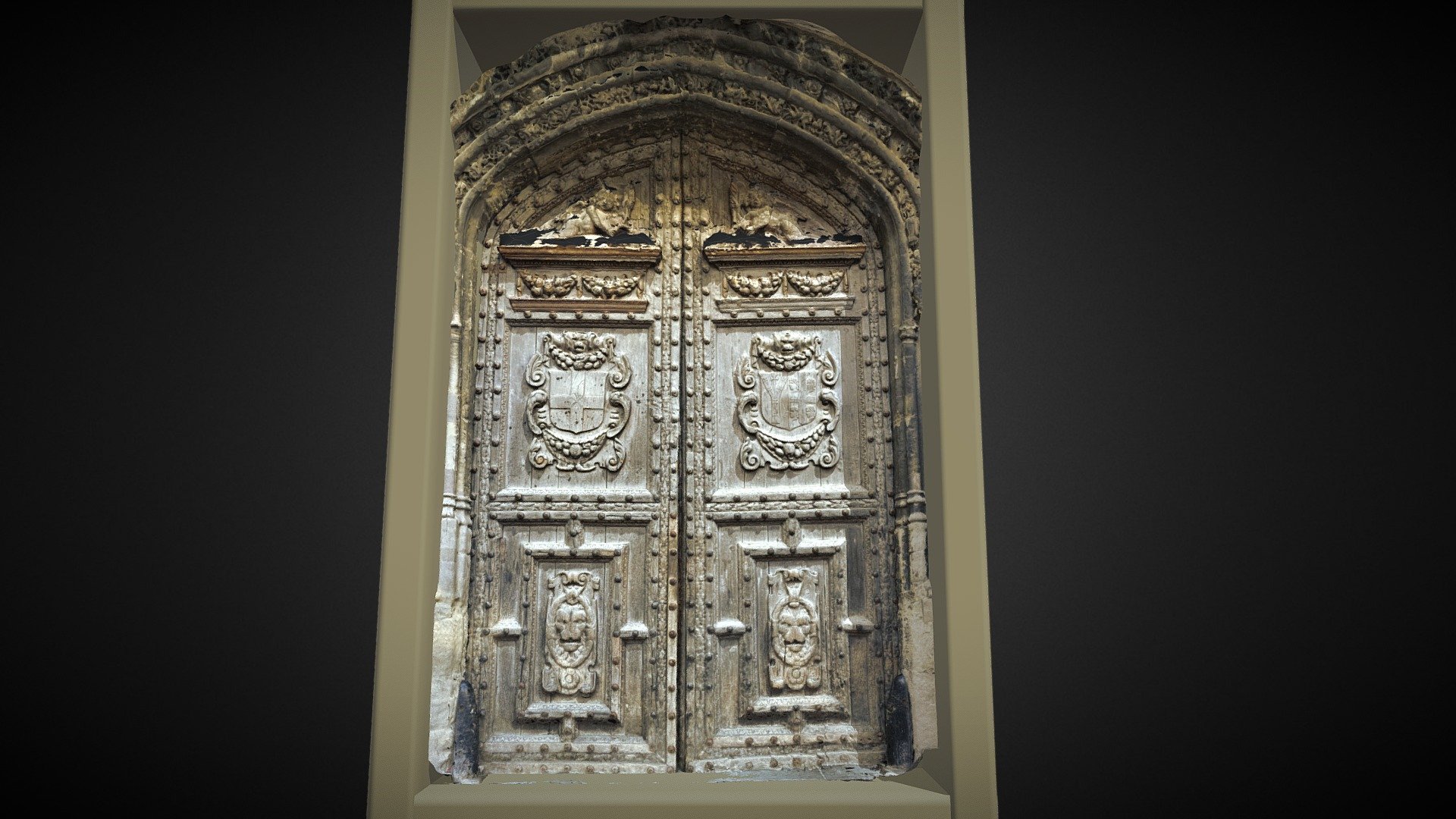 Door to Canterbury Cathedral  grounds, Metashape