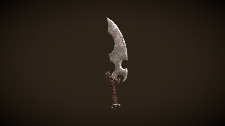 Orcish  Dagger 3D Model