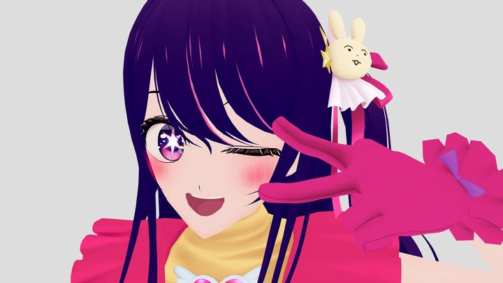 Hoshino Ai 3D Model