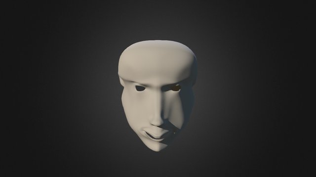 Male face 3D Model