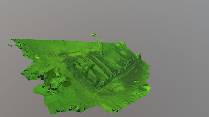 Shipwreck of Mattörar 3D Model