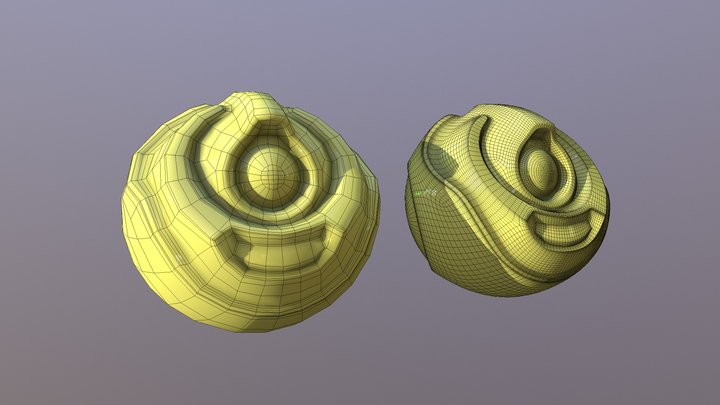 Robo-orb Exercise Finished 3D Model