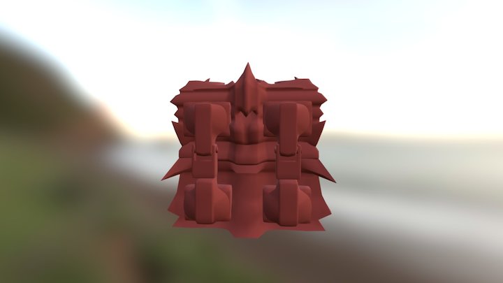 Loot Box 3D Model