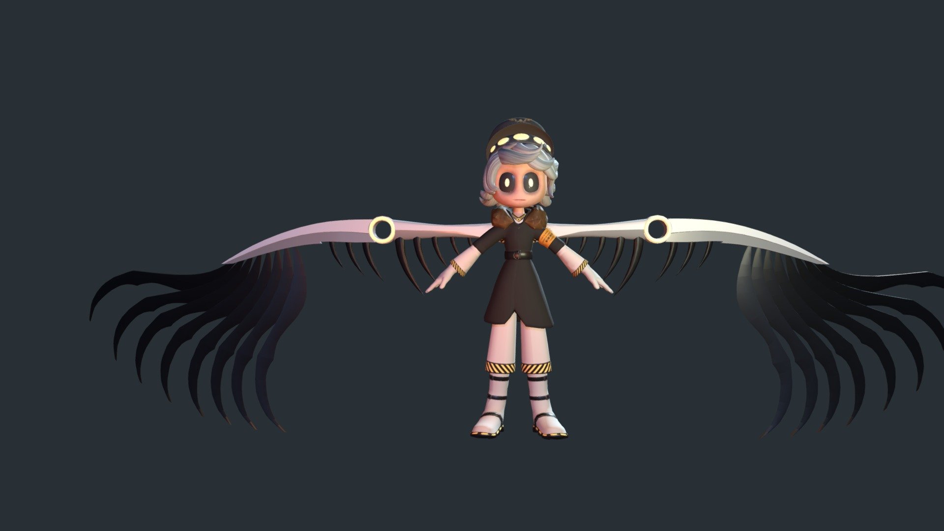 Murder Drones Fan Art N Human 3D Model By ReTseN 6ab43a9 Sketchfab