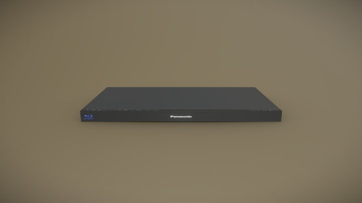 DVD Player 3D Model