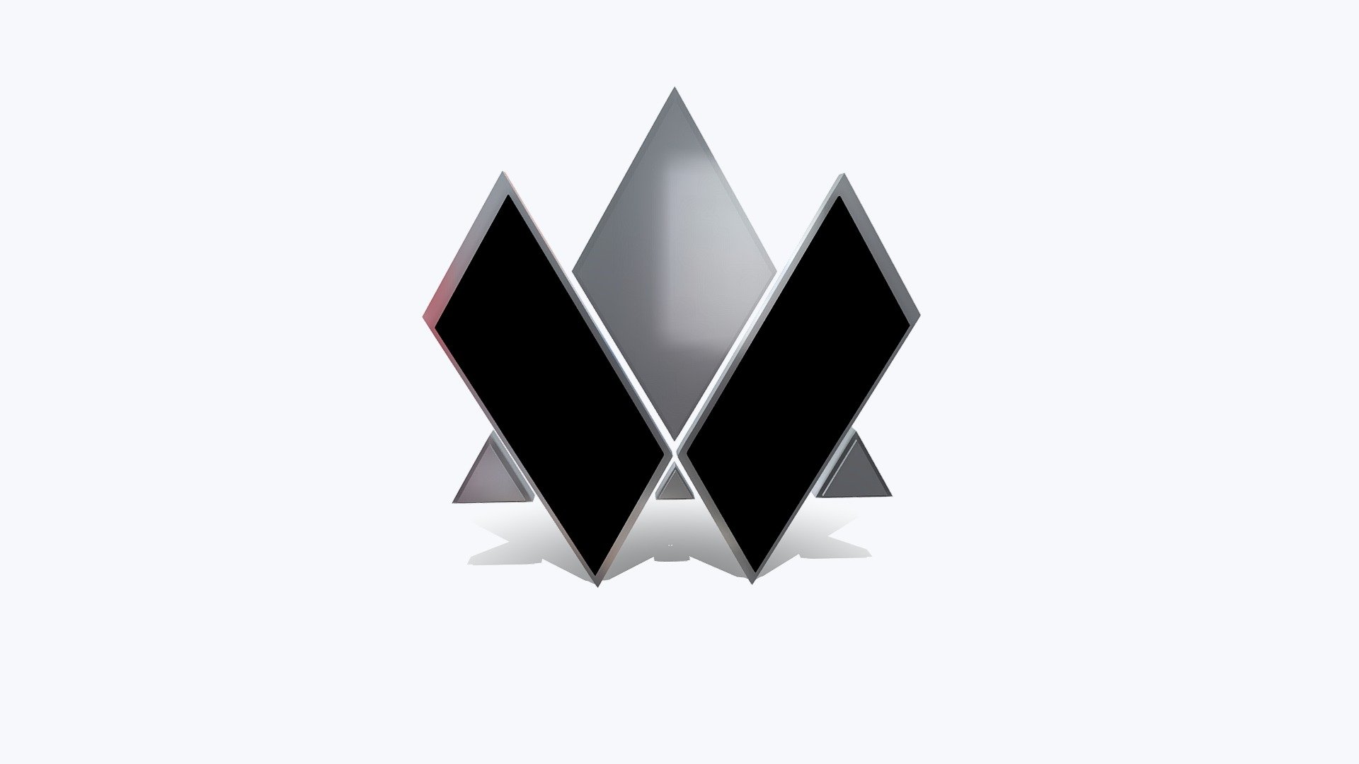 ArtIsInFormation 3D Logo — Sketchfab embed 3D viewer