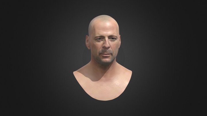 Bruce Willis 3D Model