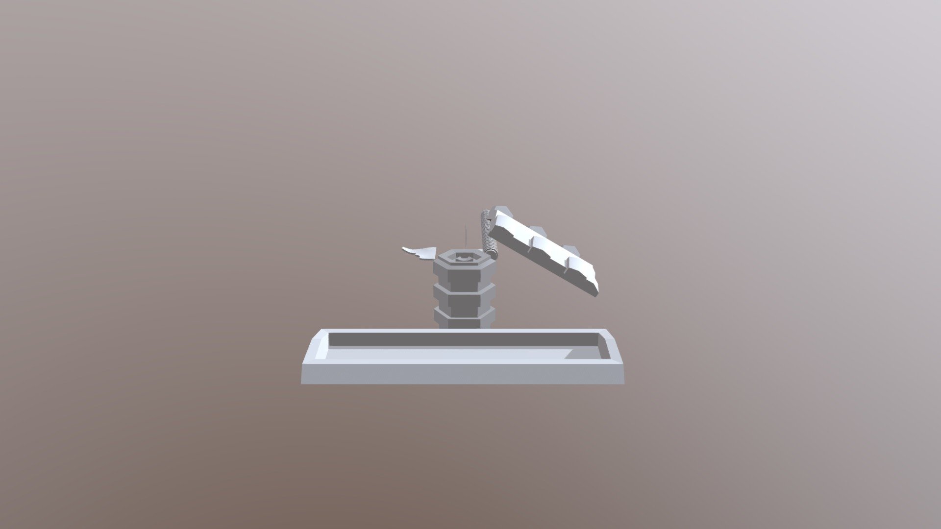 Metal Debrie And Props