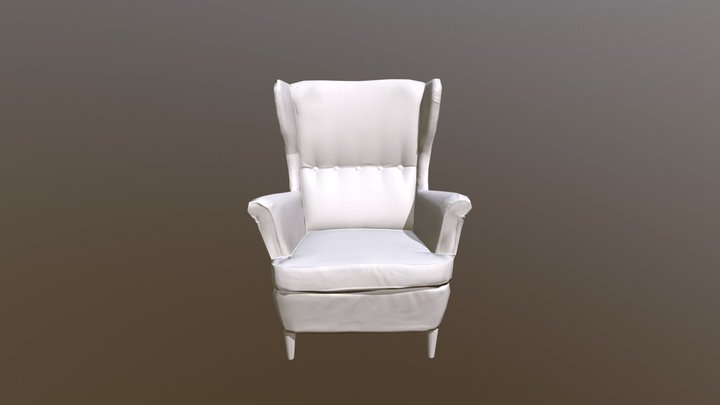 Chair_Tris Scan Cleanup 3D Model