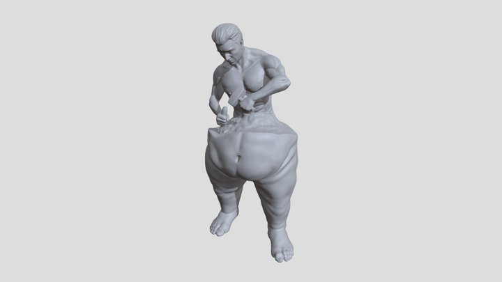 fit and fat 3D Model