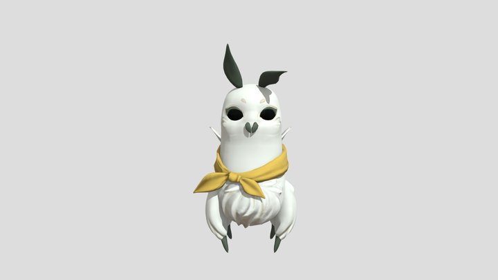 Guyuuu_little moth 3D Model