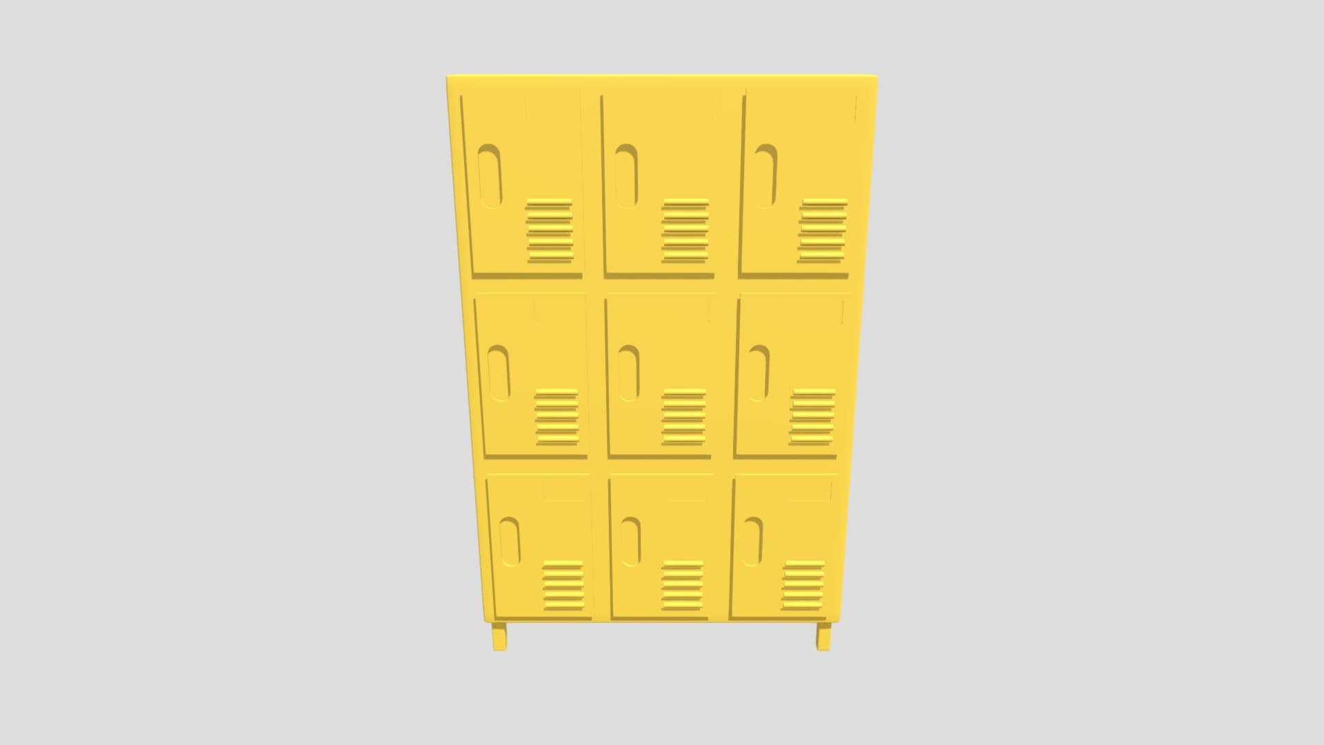 Locker3 - Yellow