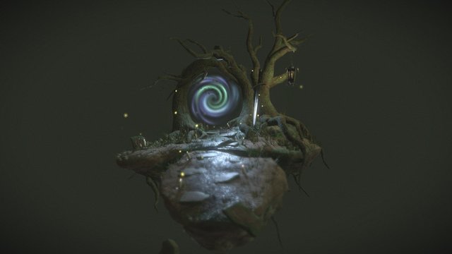 Entwined Gate 3D Model