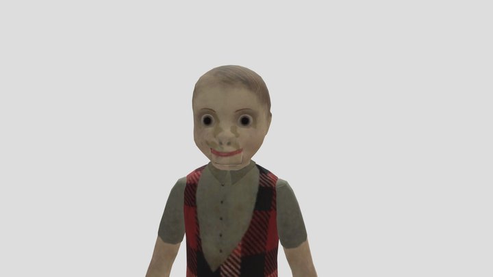 Ventriloquist Doll 3D Model