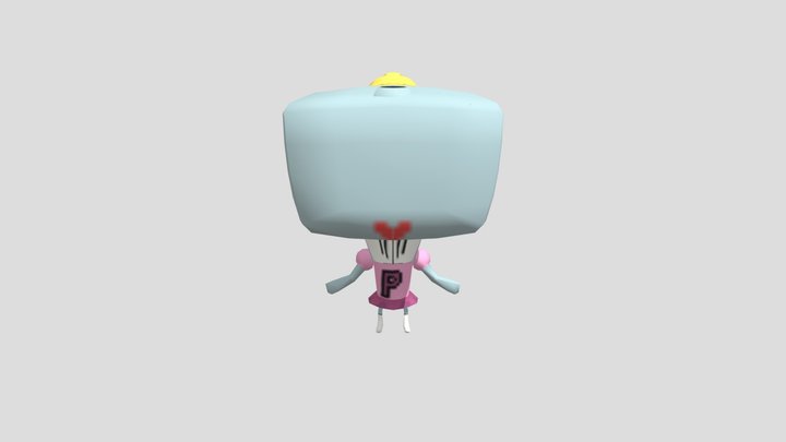 Sponge Bob The Yellow Avenger :  Pearl 3D Model