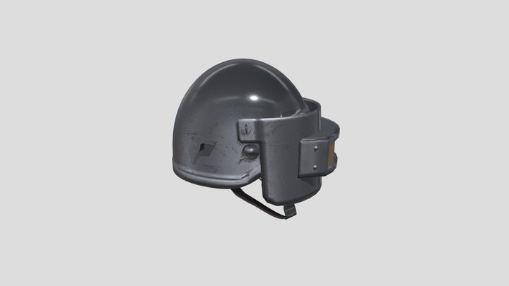 PUBG helmet 3D Model