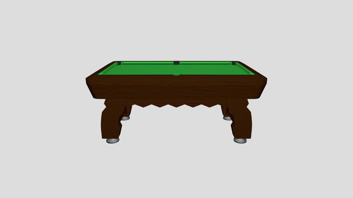 Pool Table wip 3D Model