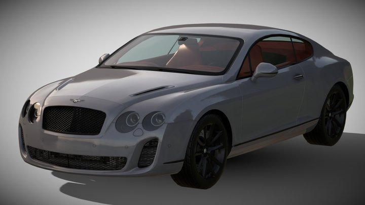 2010 Bentley Continental Supersports – Free 3D Model STL