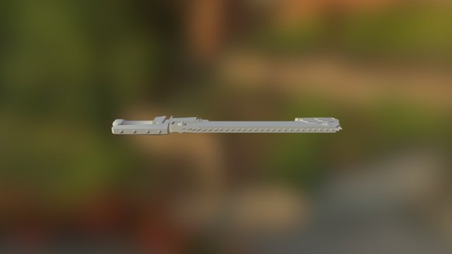 Chainsword 3D Model
