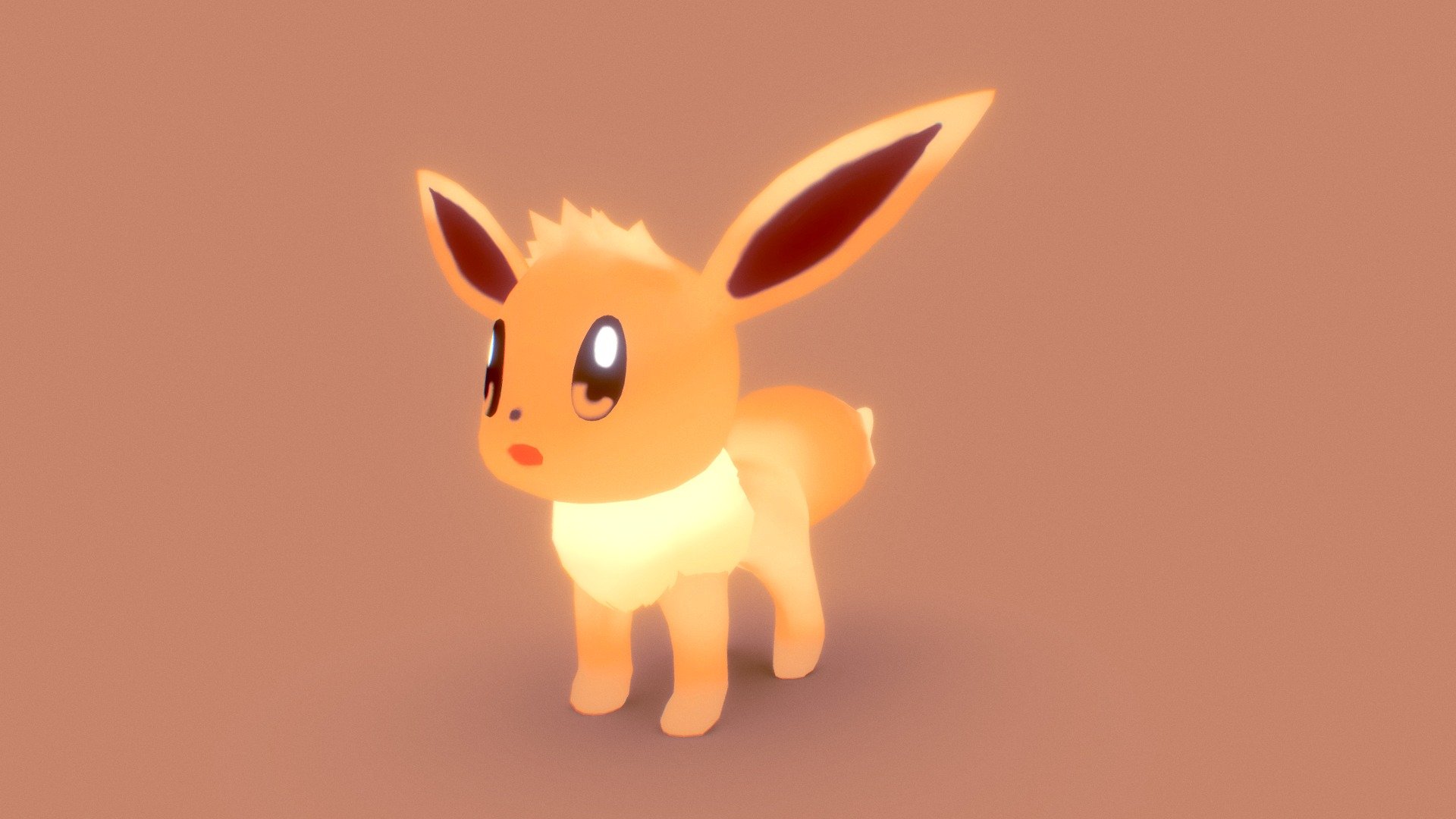 Eevee - Download Free 3D model by drewsdigitaldesigns  (@drewsdigitaldesigns) [9b7f060]