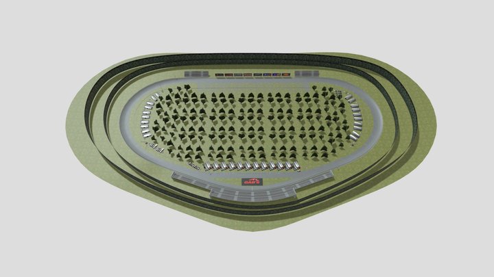 Gab's International Speedway 3D Model