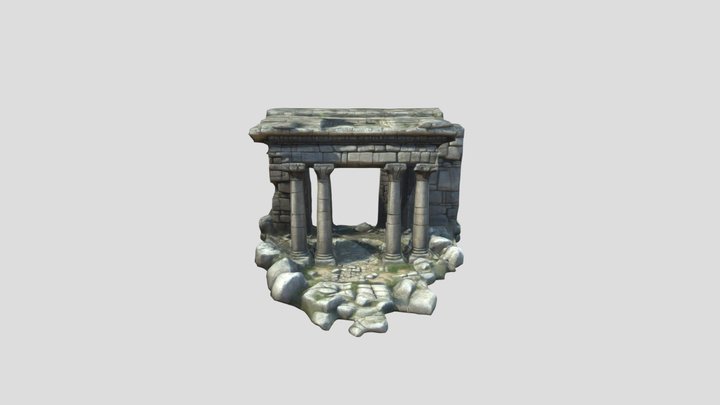 ancient stone ruins 3D Model
