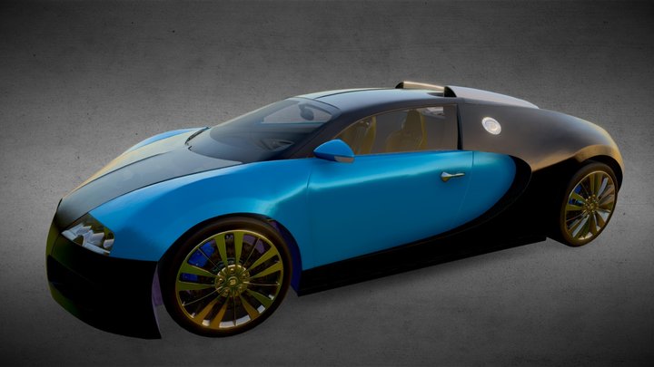 Bugatti Veyron 3D Model
