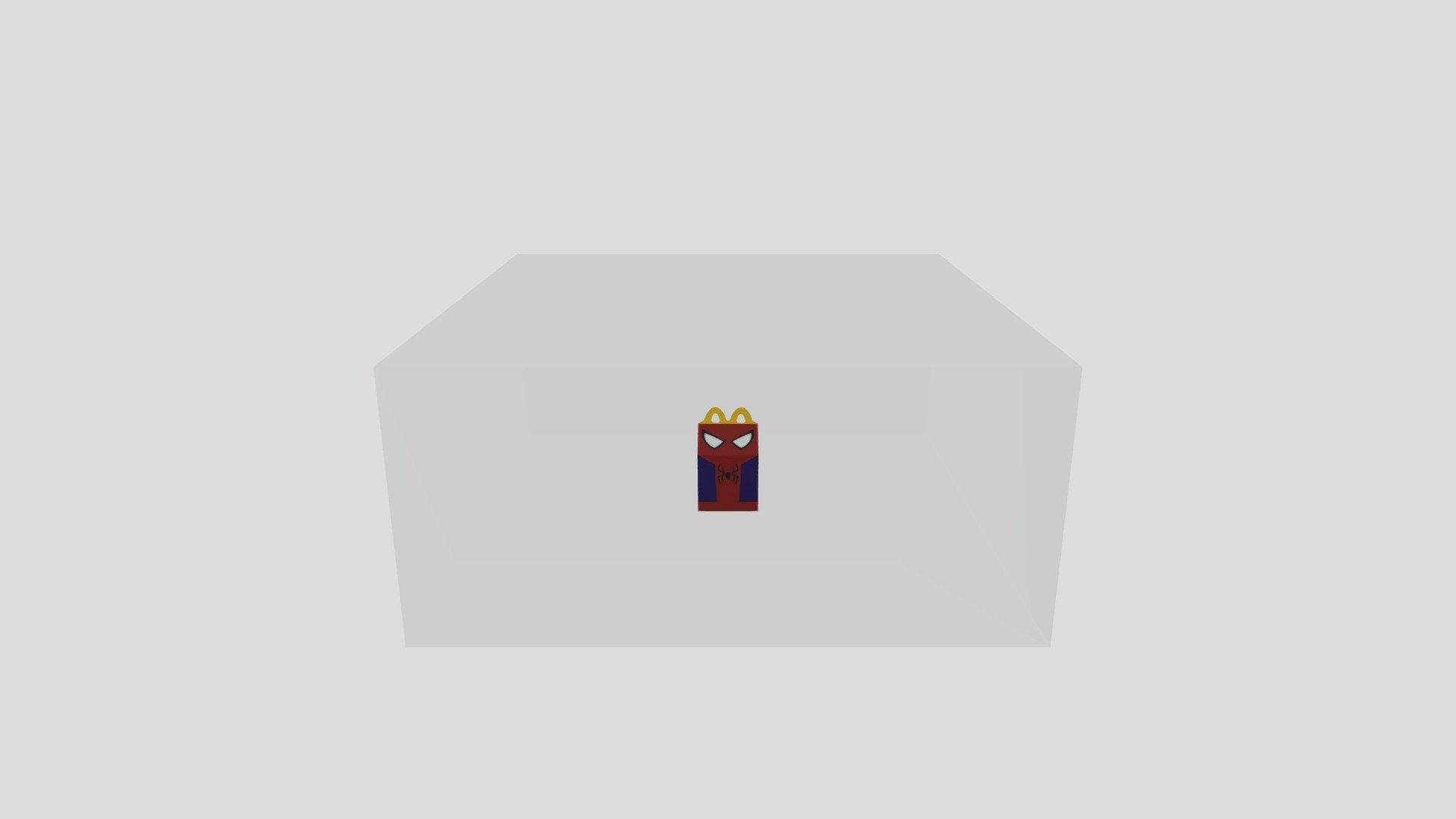 Spider-man_happy_meal_box - 3D model by adenilsasantoslima0 [6abfde5 ...