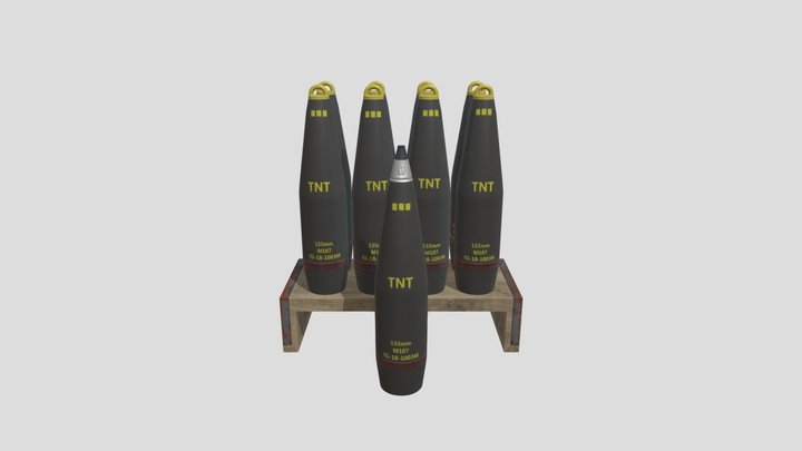 SM_Shell107_01 3D Model