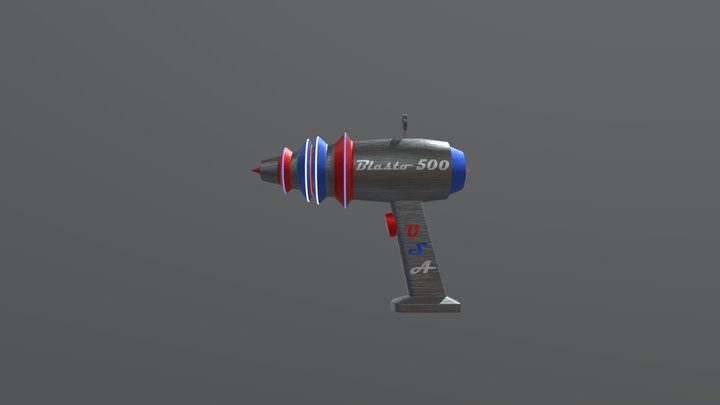 Ray Gun 3D Model