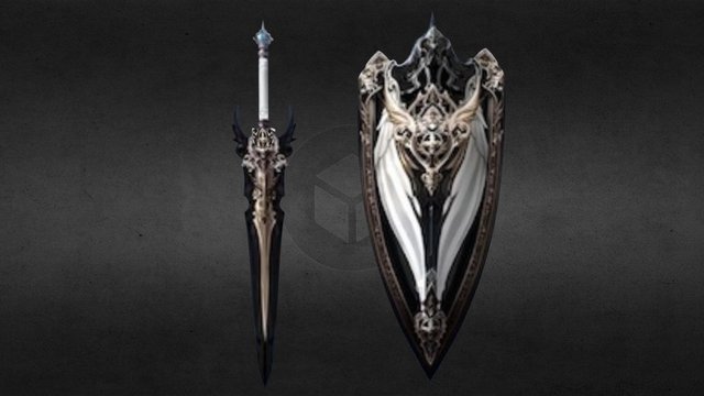 Sword Angel 3D Model