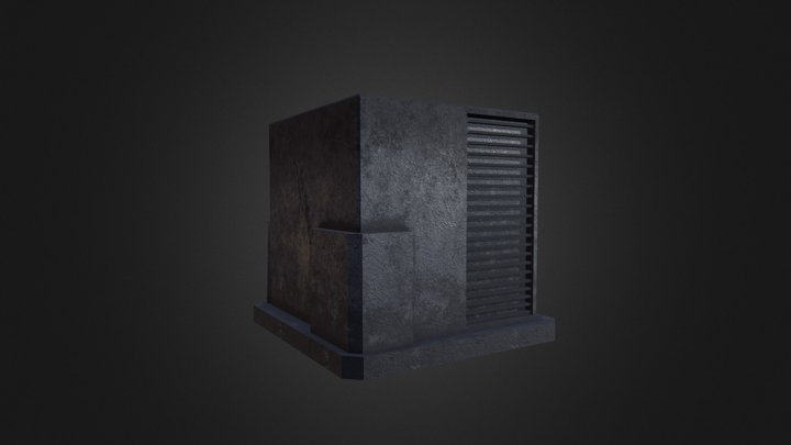 pa_topVent_v001 3D Model