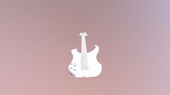Guitar V1 3D Model