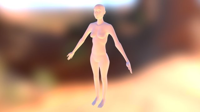 Fire Elemental (Mesh Only) | Maya 3D Model