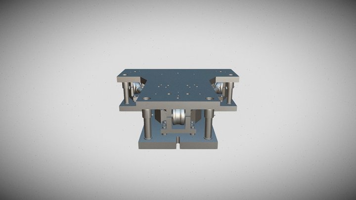 V KOLU KILITLEME FIKSTURU 3D Model