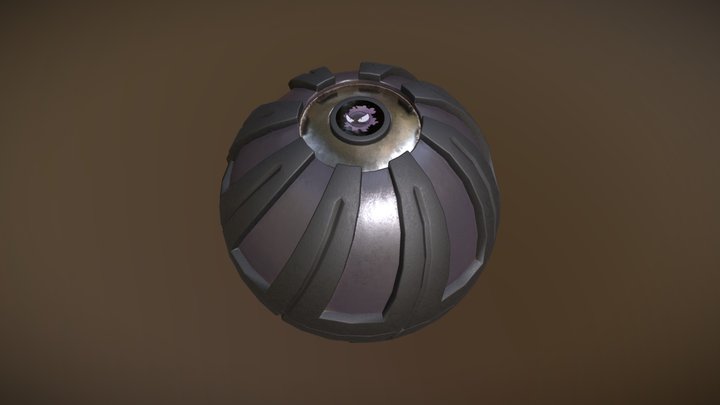 Dark Ball 3D Model