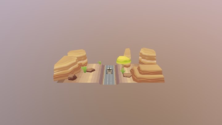 Desert Runner 3D Model