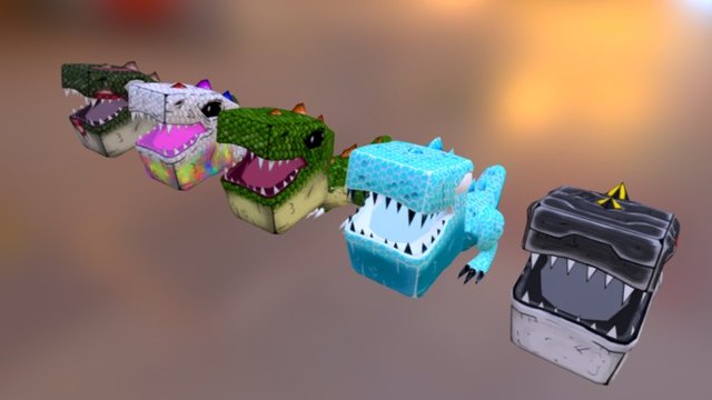 Terra Rex All 3D Model